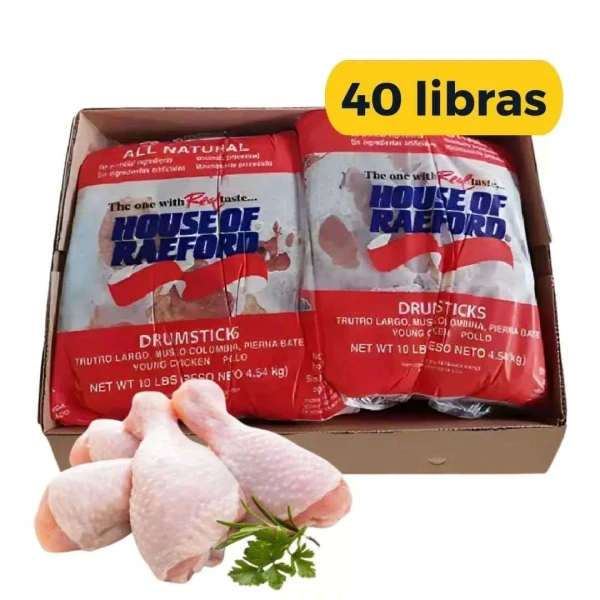 Caja de Pollo ( 40 libras ) ( 4 paquetes de 10 libras )'s foto | Combos Dani & Ale |  BizneCubano
