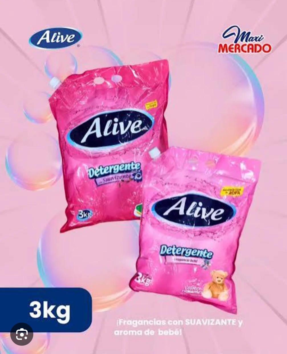 Detergente 3kg's foto | Combos Dani & Ale |  BizneCubano